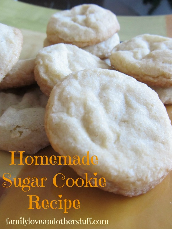 How To Make Homemade Sugar Cookies
 Homemade Sugar Cookies Free Ass Video