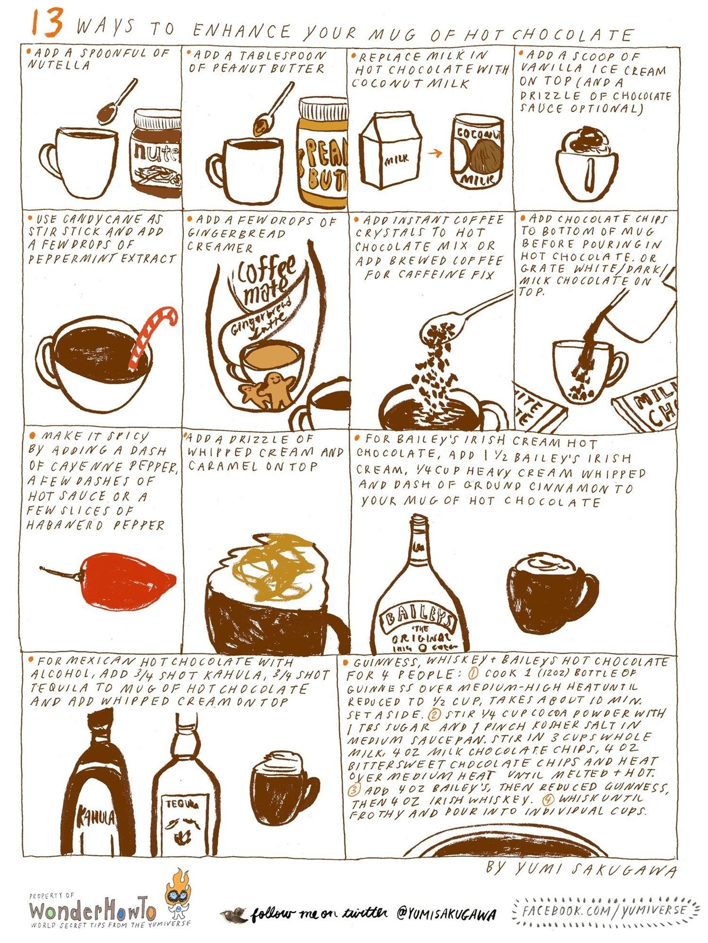 How To Make Hot Chocolate
 13 Ways to Make Hot Chocolate Even Better Than It Already