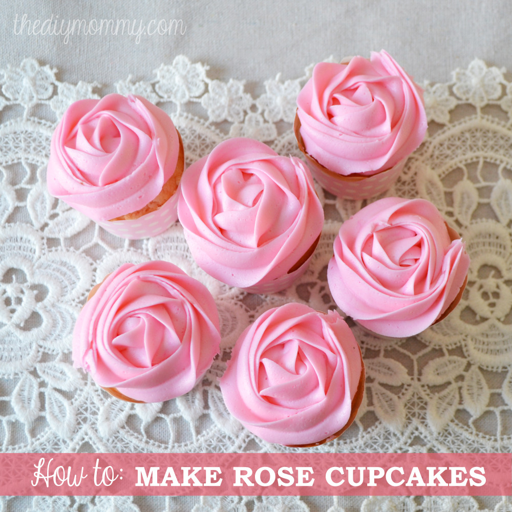 How To Make Icings For Cupcakes
 Make Easy Rose Cupcakes
