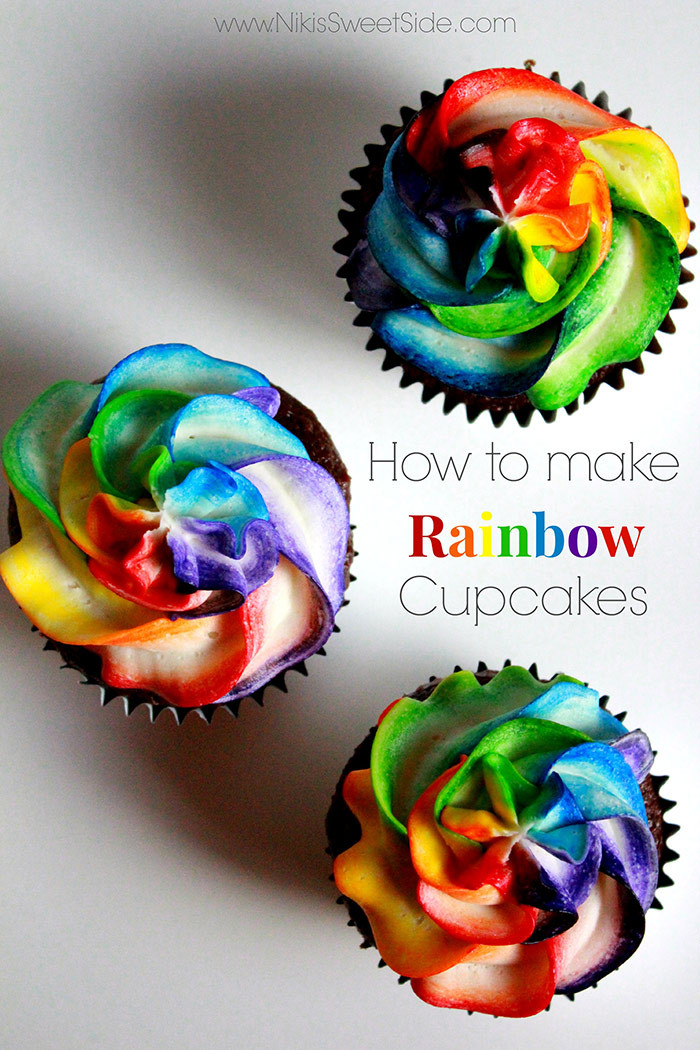 How To Make Icings For Cupcakes
 10 Awesome Rainbow Party Recipes For Kids Mum s Pantry