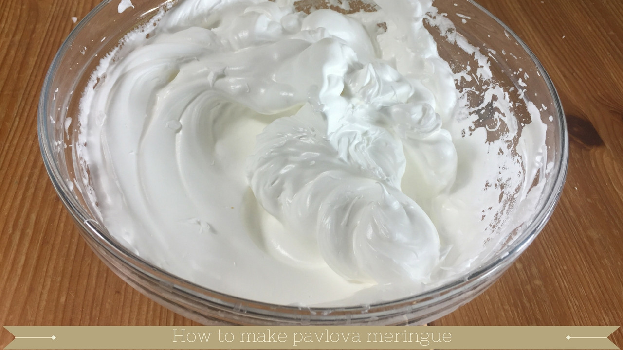 How To Make Meringue Cookies
 How to make pavlova meringue Meadow Brown Bakery