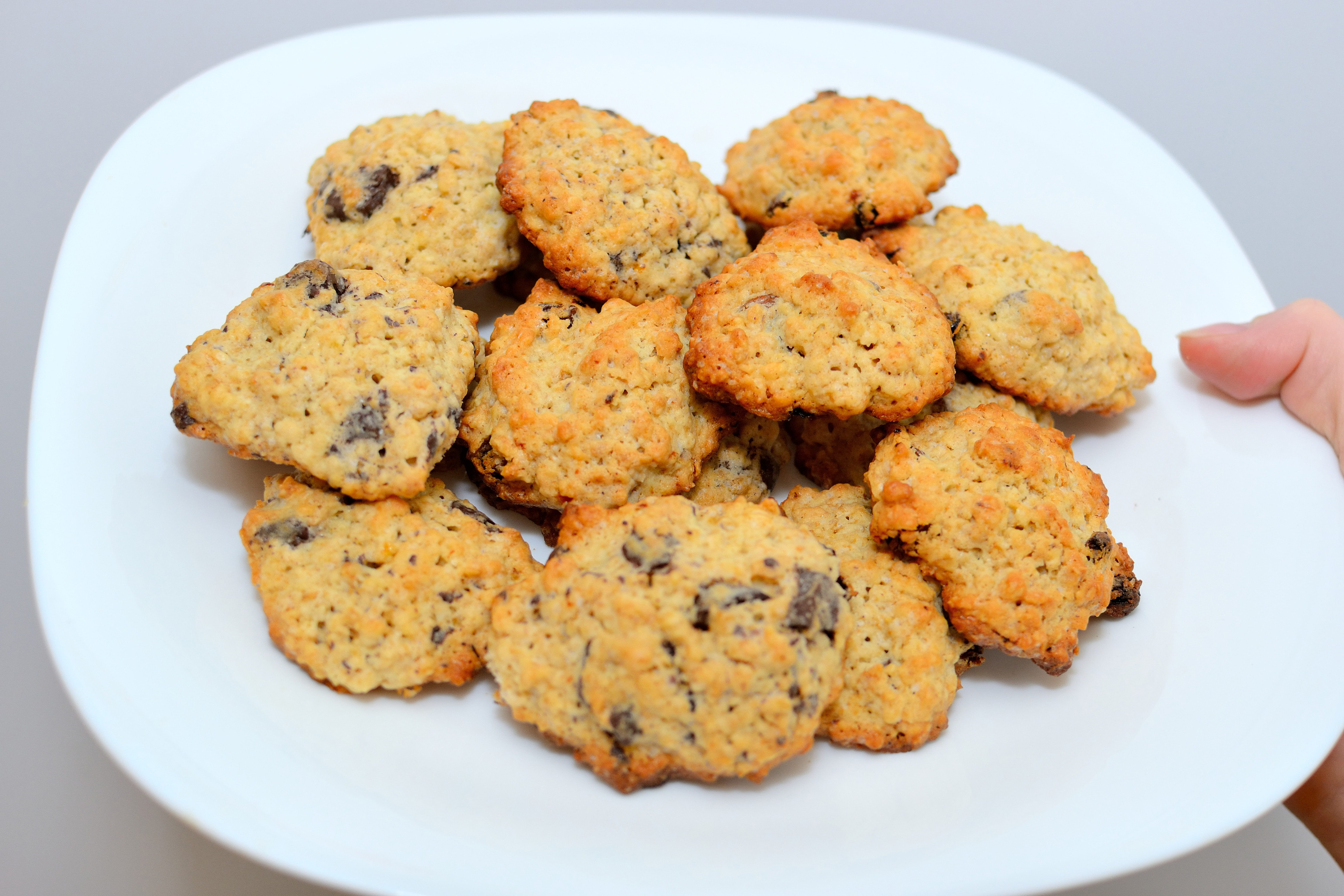 Cookies wiki. Овсяное печенье с изюмом.