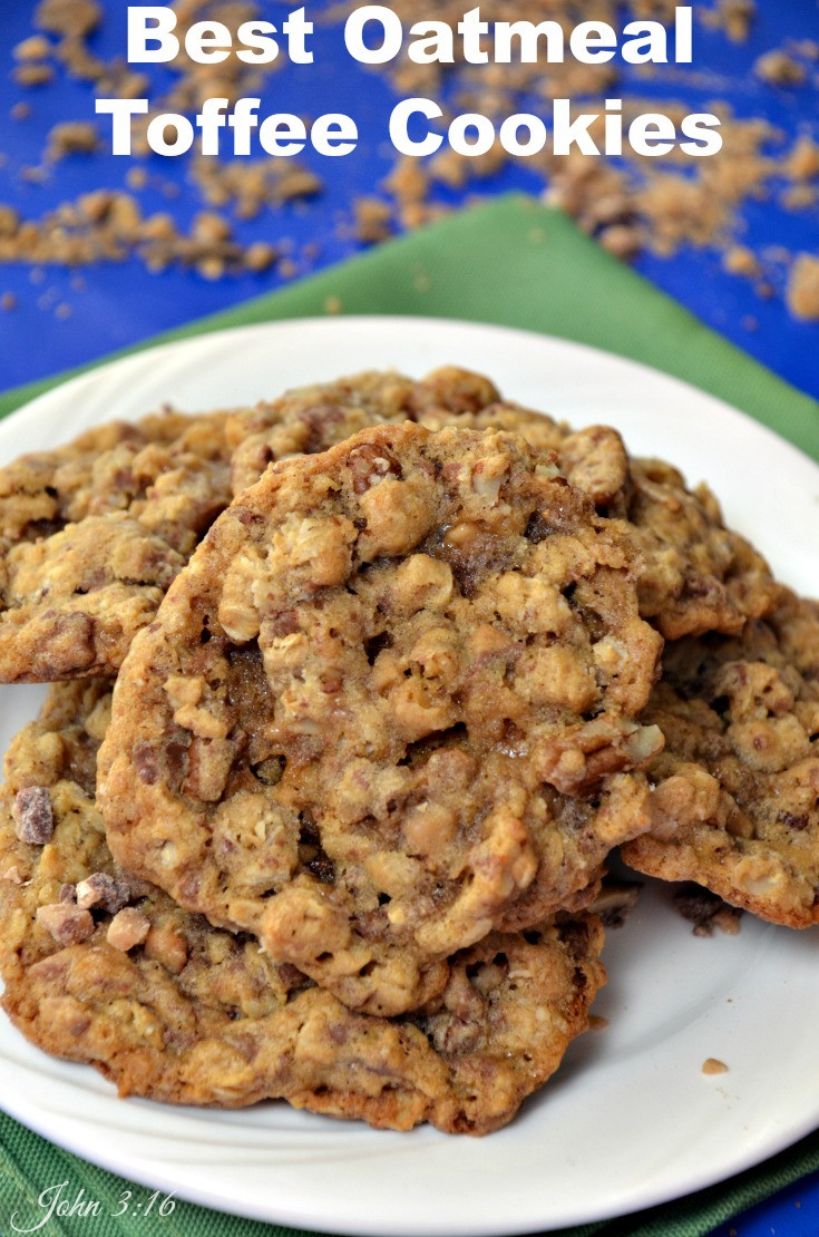 How To Make Oatmeal Cookies
 HOW TO MAKE THE BEST OATMEAL TOFFEE COOKIES