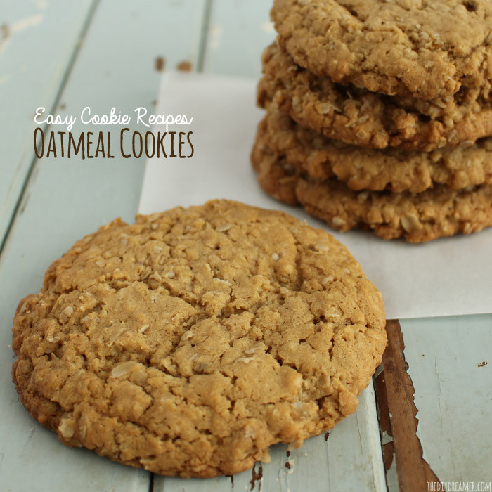 How To Make Oatmeal Cookies
 Chewy Oatmeal Cookies Easy Cookie Recipes