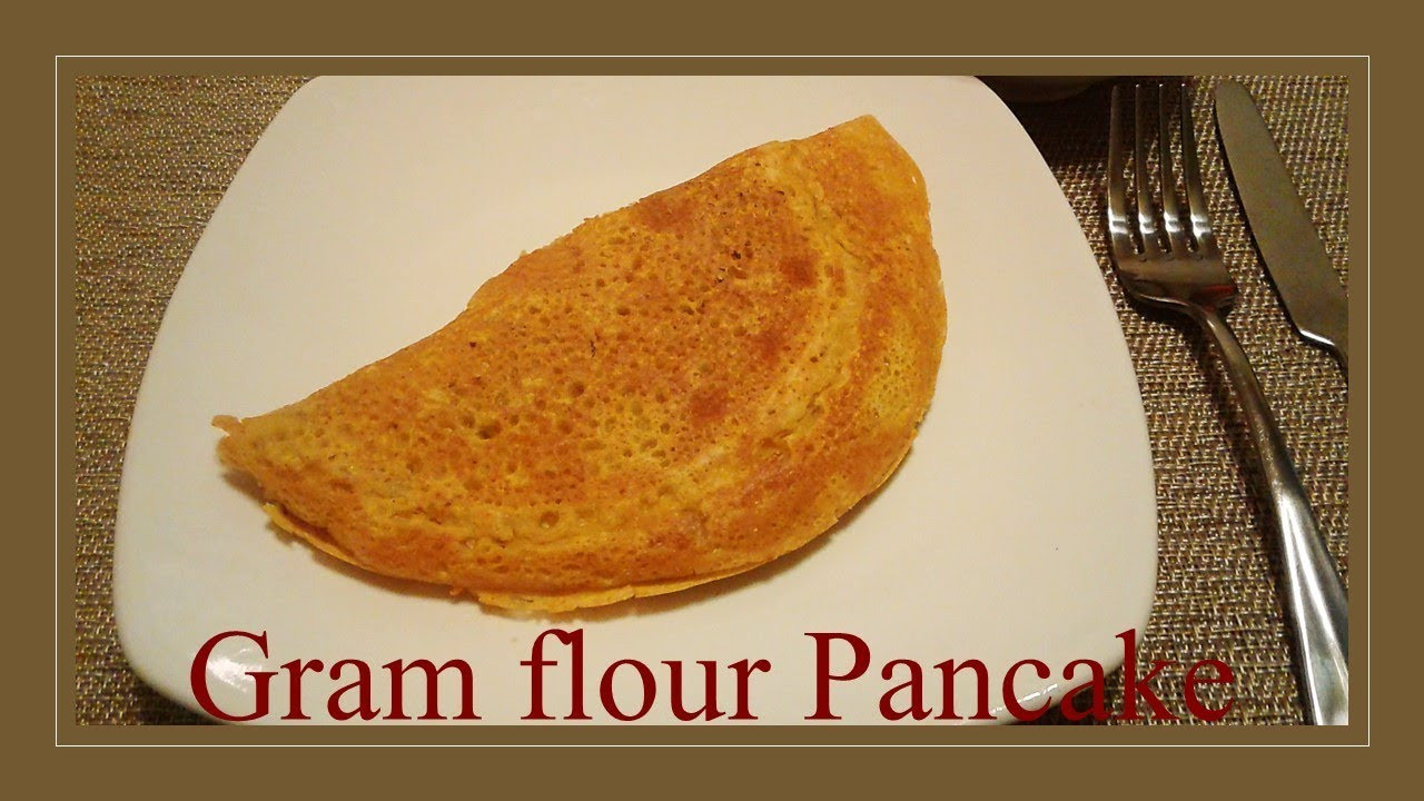 How To Make Pancakes With Flour
 How to make Gram Flour Pancakes Ela s Channel