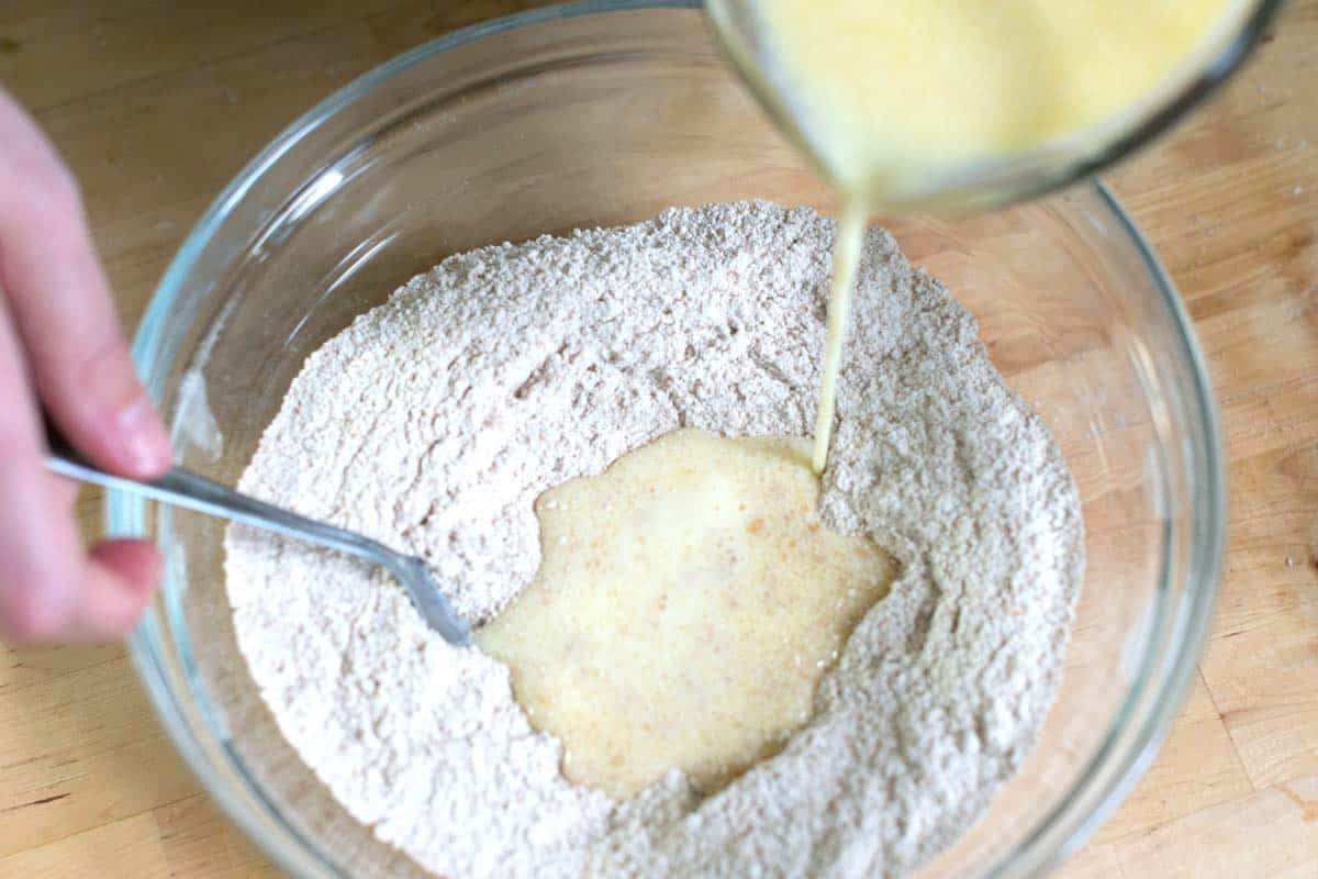 How To Make Pancakes With Flour
 Easy Delicious Whole Wheat Pancakes Recipe