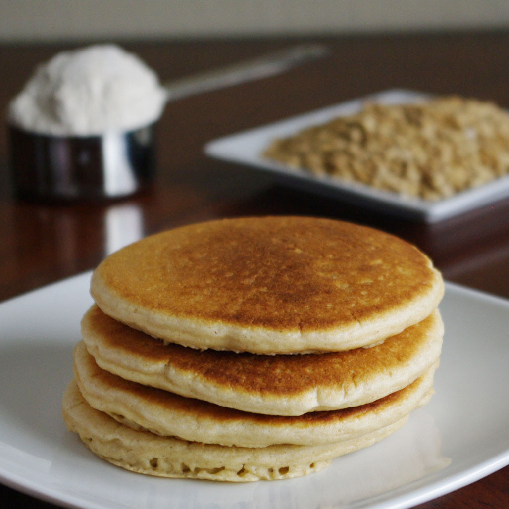 How To Make Pancakes With Flour
 buttermilk oat flour pancakes