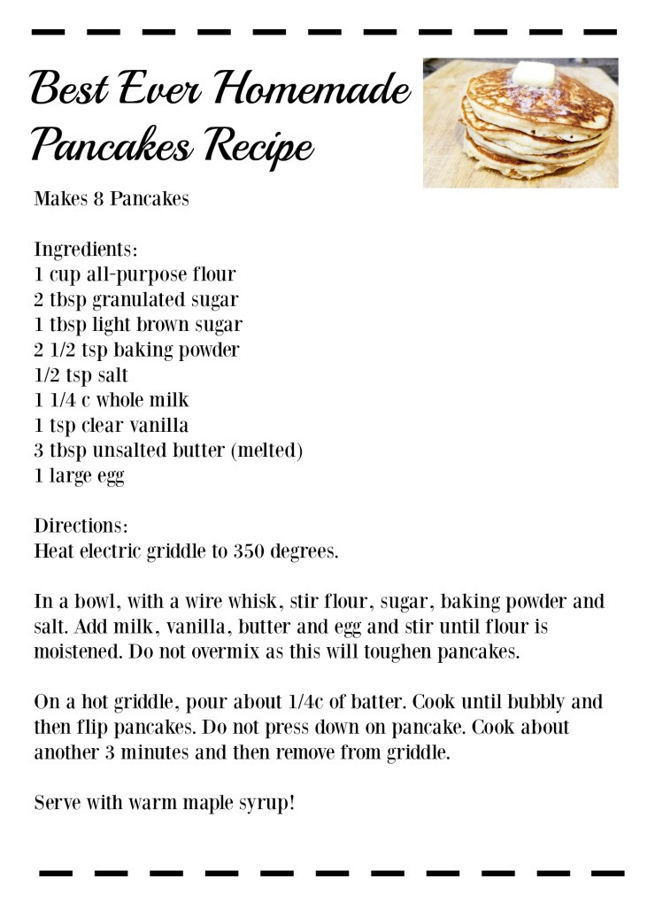 How To Make Pancakes With Mix
 Second Chances Girl a Miami family and lifestyle blog