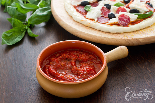 How To Make Pizza Sauce With Tomato Sauce
 Tomato Pizza Sauce Home Cooking Adventure