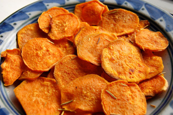 How To Make Potato Chips In The Oven
 Easy Homemade Sweet Potato Chips OMG So Good