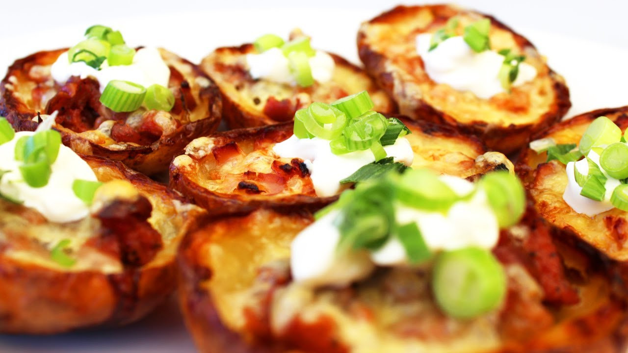 How To Make Potato Skins
 How To Make Potato Skins Video Recipe