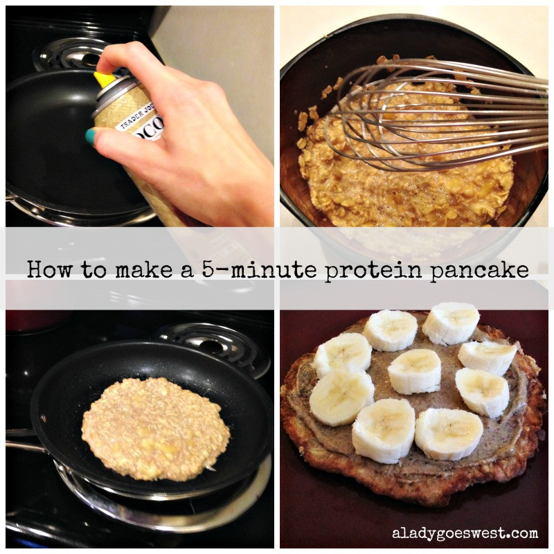 How To Make Protein Pancakes
 How to make a 5 minute protein pancake