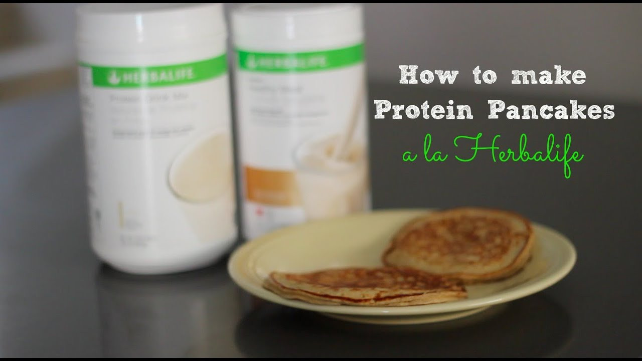 How To Make Protein Pancakes
 How to make Protein Pancakes a la Herbalife