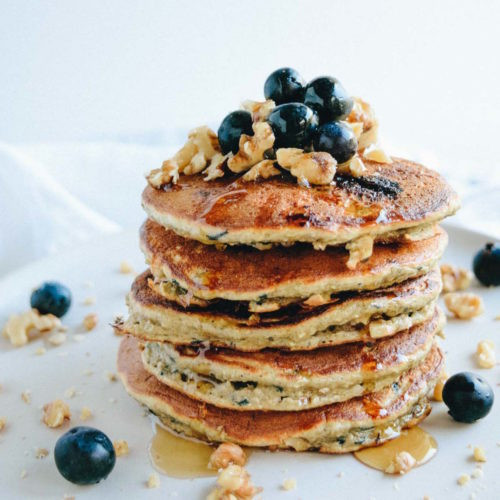 How To Make Protein Pancakes
 Blueberry Walnut Protein Pancakes Get Healthy U