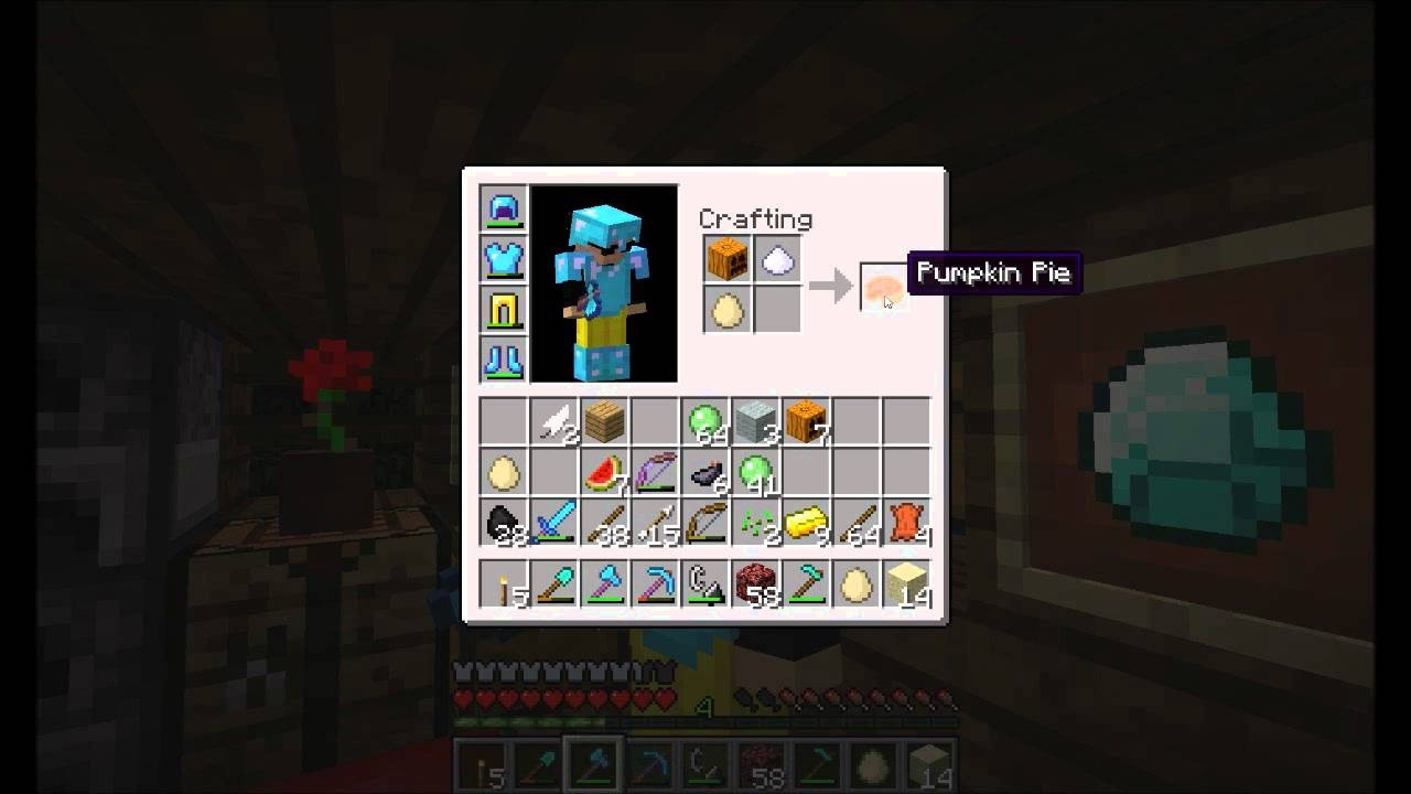 How To Make Pumpkin Pie In Minecraft
 MineCraft How to Make a Pumpkin Pie