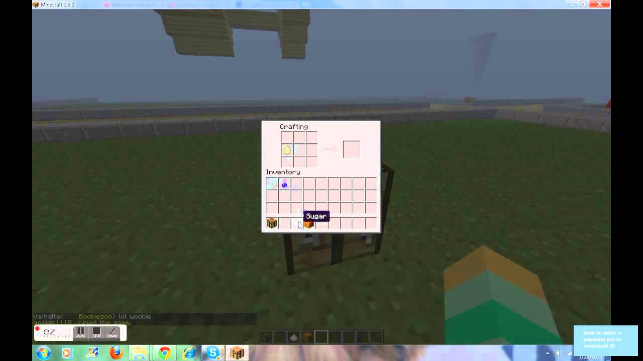 How To Make Pumpkin Pie In Minecraft
 how to make a pumpkin pie in minecraft