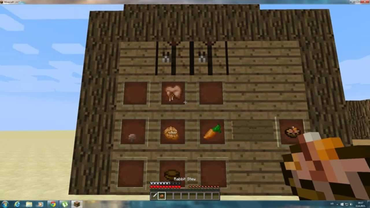 How To Make Rabbit Stew In Minecraft
 Minecraft Tutorial how to make Rabbit Stew