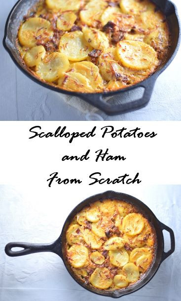 How To Make Scalloped Potatoes From Scratch
 best Delicious Food and Drinks images on Pinterest