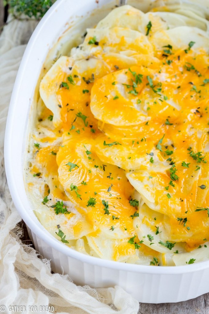 How To Make Scalloped Potatoes From Scratch
 Cheesy Scalloped Potatoes