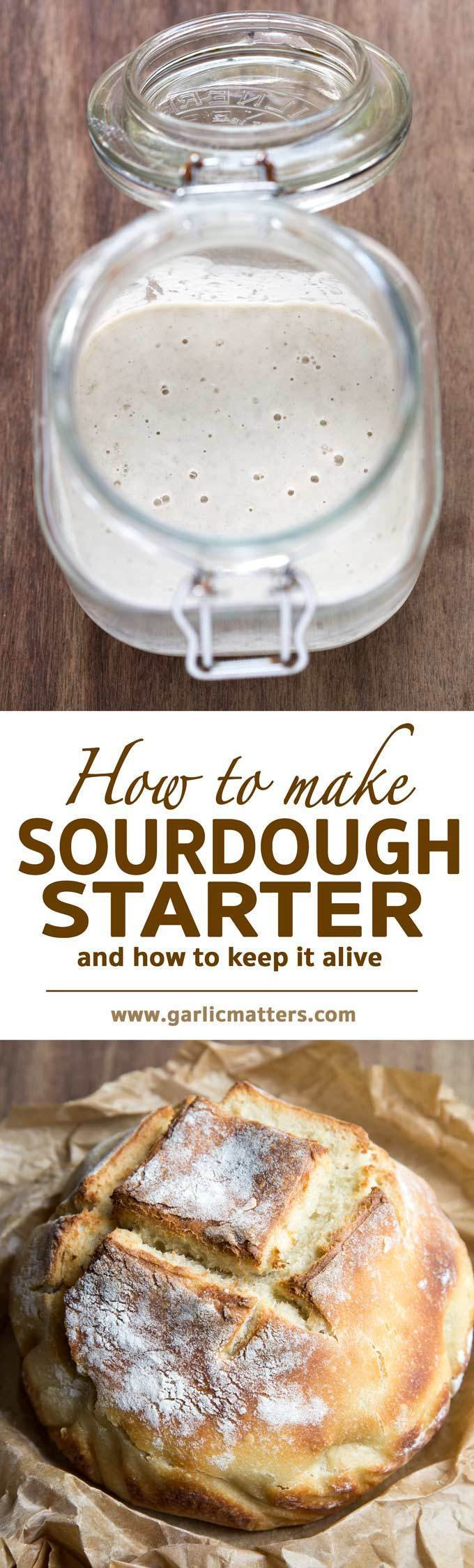 How To Make Sourdough Bread Starter
 HOW TO MAKE AND KEEP SOURDOUGH STARTER
