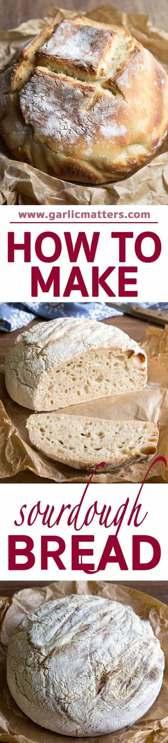 How To Make Sourdough Bread
 HOW TO MAKE SOURDOUGH BREAD