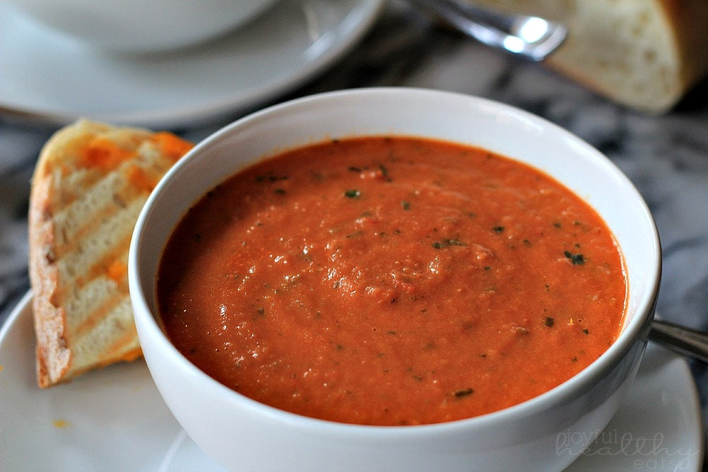 How To Make Tomato Basil Soup
 Creamy Tomato Basil Soup