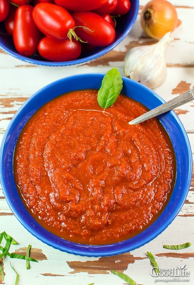 How To Make Tomato Sauce From Fresh Tomatoes
 Slow Cooked Tomato Sauce From Fresh Tomatoes