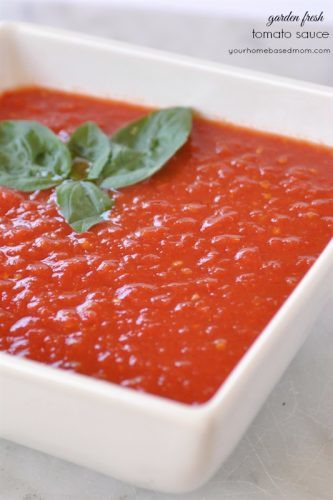 How To Make Tomato Sauce From Fresh Tomatoes
 How To Make Fresh Tomato Sauce your homebased mom