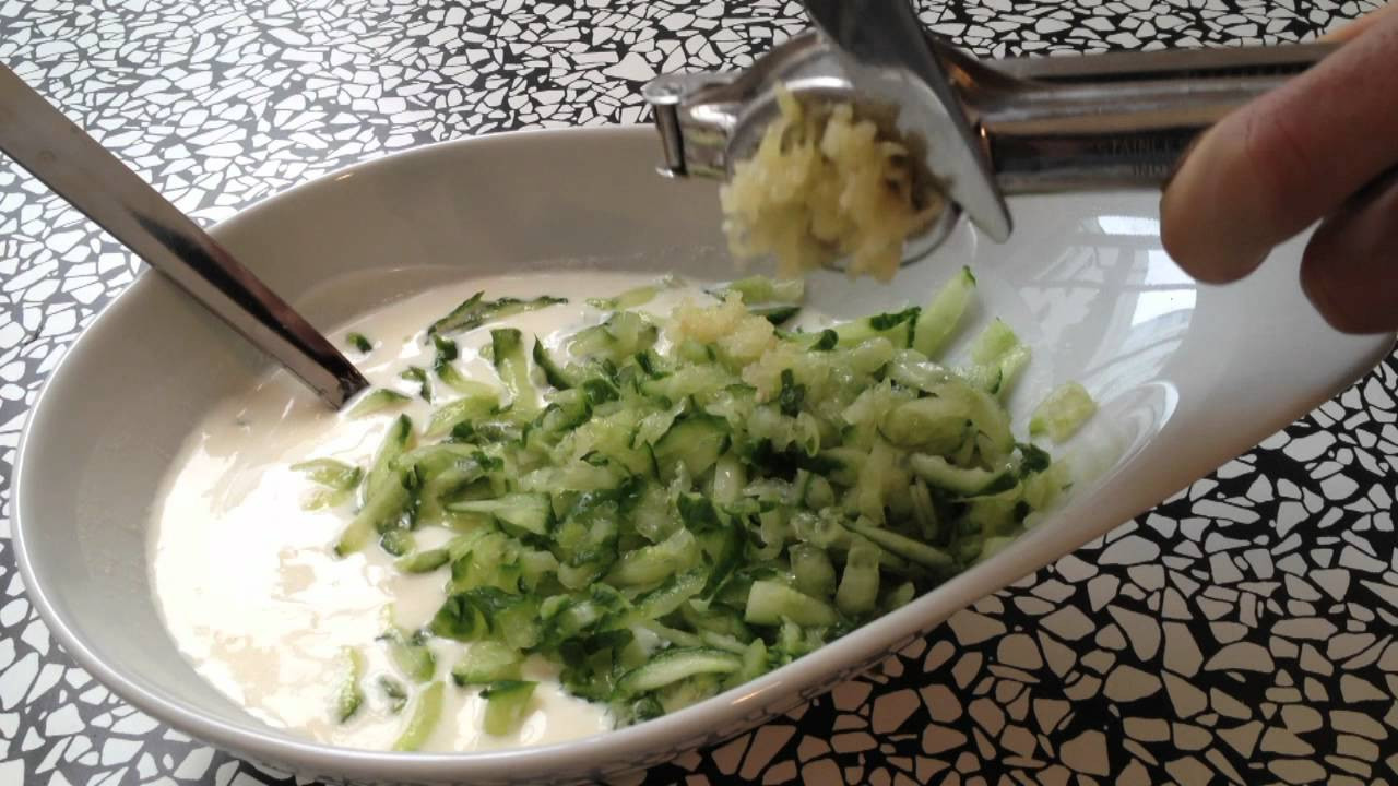 How To Make Tzatziki Sauce
 Gyro Sauce Recipe How To Make Tzatziki