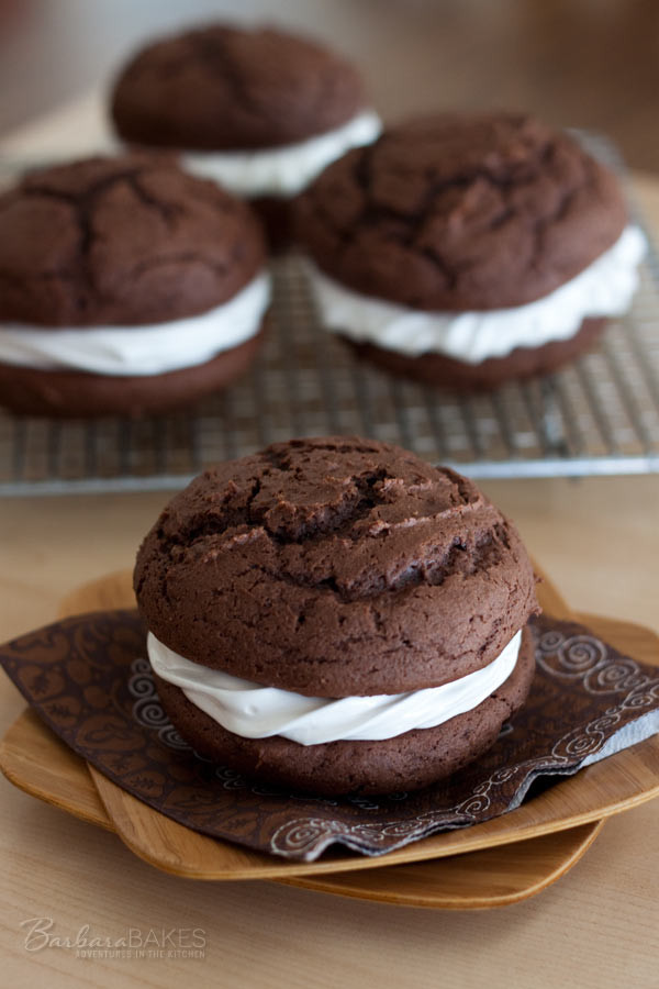 How To Make Whoopie Pies
 Chocolate Egg Nog Whoopie Pie Recipe