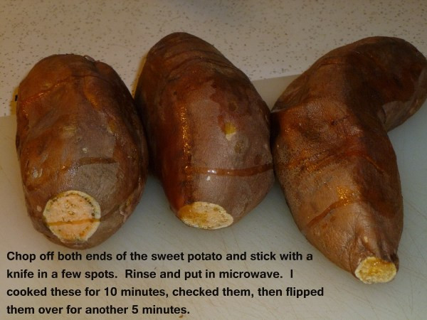 How To Microwave Sweet Potato
 Easy Microwave Sweet Potatoes
