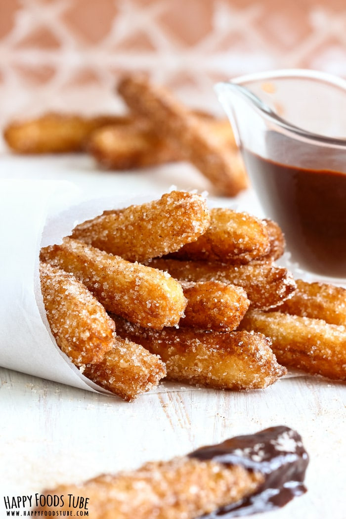 How To Say Dessert In Spanish
 Homemade Churros Traditional Spanish Dessert Happy