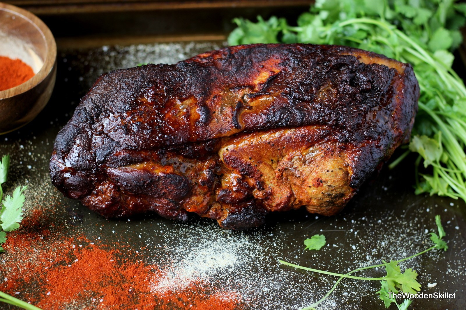 How To Smoke A Pork Shoulder
 Smoked Pork Shoulder The Wooden Skillet