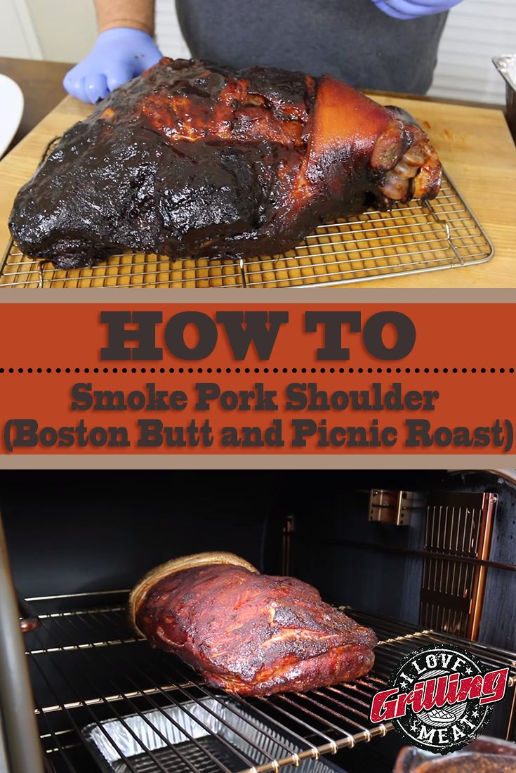 How To Smoke A Pork Shoulder
 How To Smoke Pork Shoulder Boston Butt and Picnic Roast