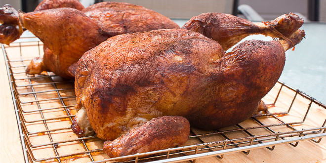 How To Smoke A Whole Chicken
 How to Smoke a Whole Chicken in the Bradley Electric Smoker