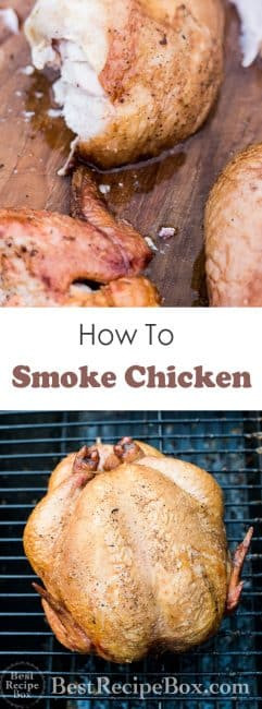 How To Smoke A Whole Chicken
 How to Smoke a Whole Chicken in Smoker