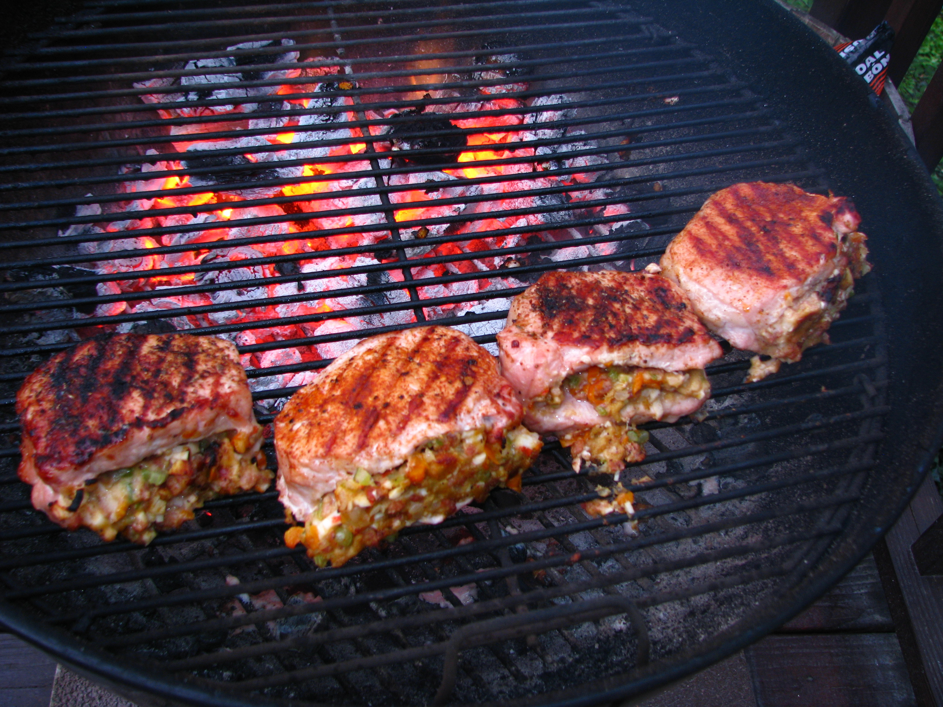 How To Smoke Pork Chops
 Wood Fired Cajun Stuffed Pork Chops