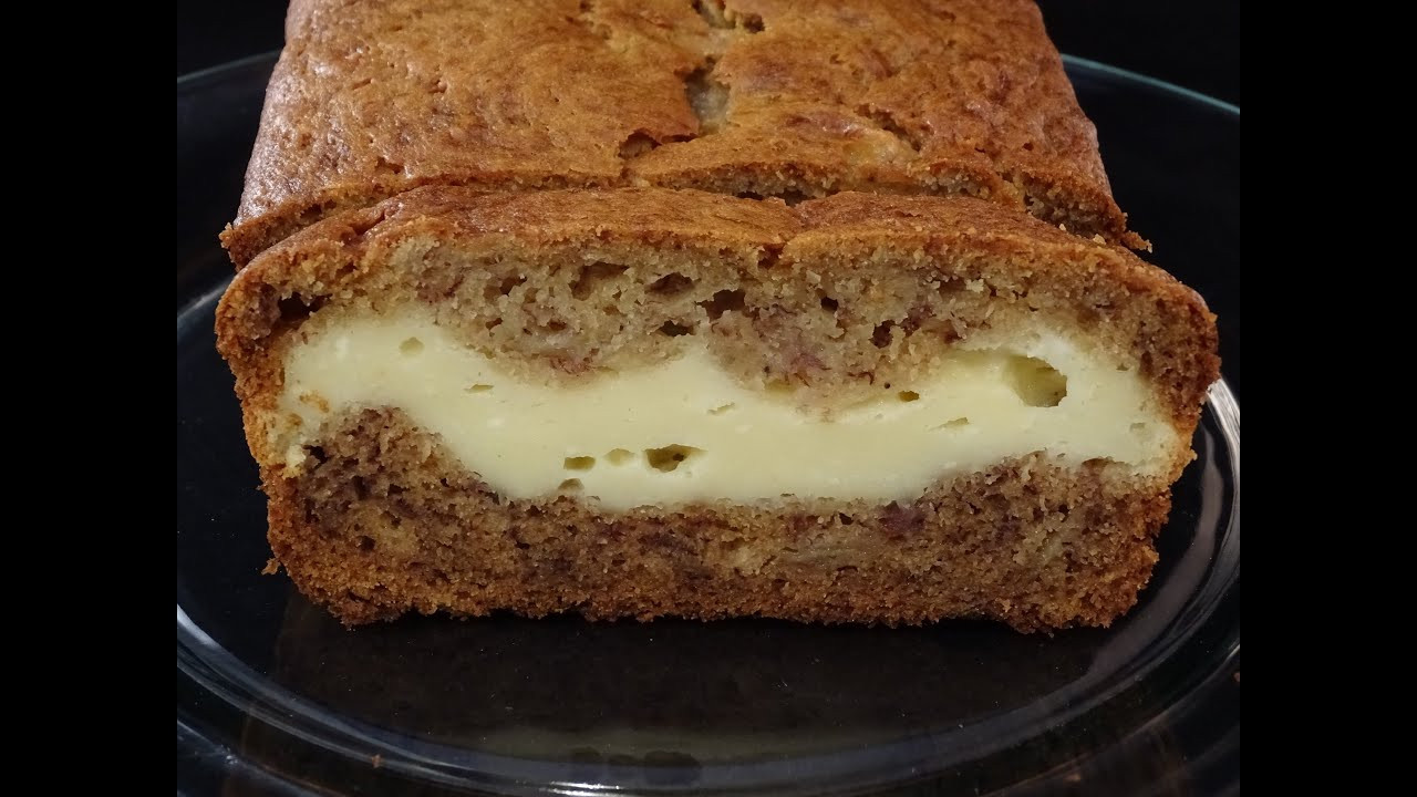 How To Store Banana Bread
 Banana Bread with Cream Cheese Layer with yoyomax12