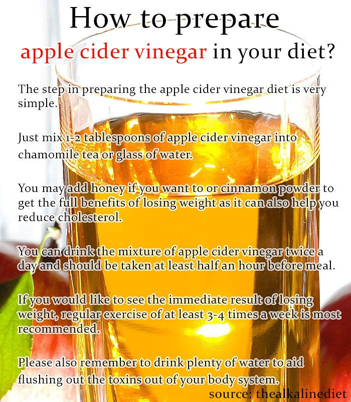 How To Take Apple Cider Vinegar For Weight Loss
 Apple cider vinegar healtyliving★ Pinterest