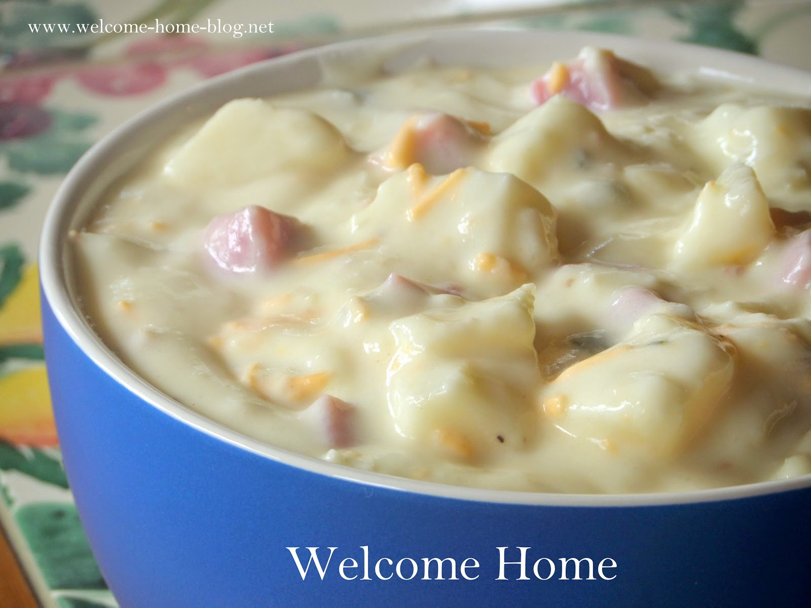 How To Thicken Potato Soup
 Wel e Home Blog ♥ Thick and Creamy Potato Soup and Ham
