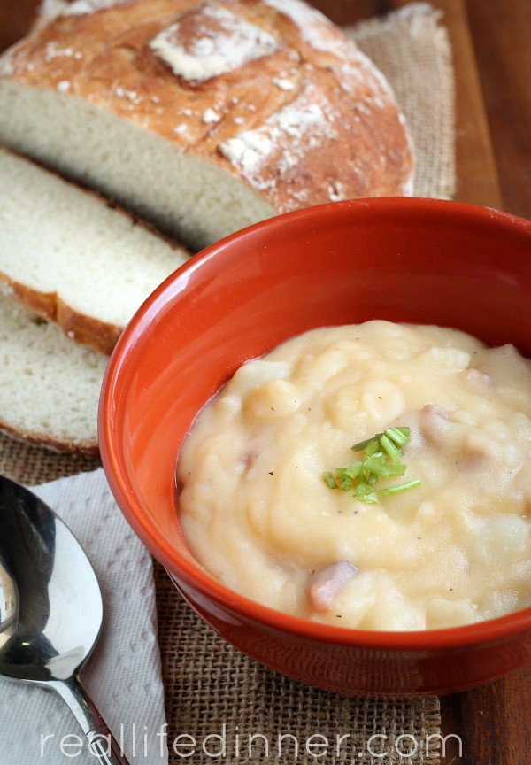 How To Thicken Potato Soup
 Thick and Creamy Potato and Ham Soup