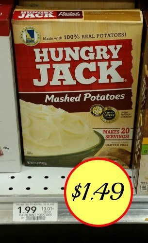 Hungry Jack Mashed Potatoes
 Hungry Jack Potatoes Coupons Save At Publix
