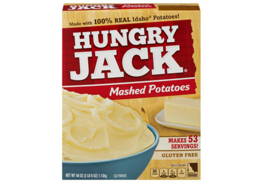 Hungry Jack Mashed Potatoes
 We Tried 5 Instant Mashed Potatoes and This Is the Best