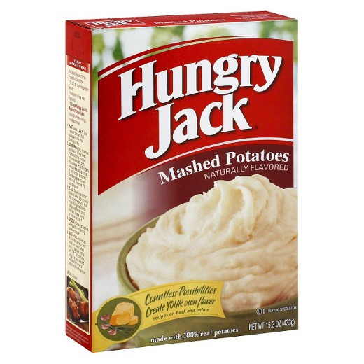 Hungry Jack Mashed Potatoes
 Hungry Jack Mashed Potatoes 15 3 oz Tar