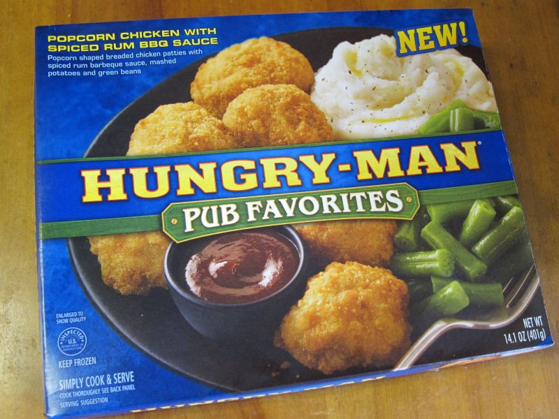 Hungry Man Frozen Dinners
 best tasting frozen dinner