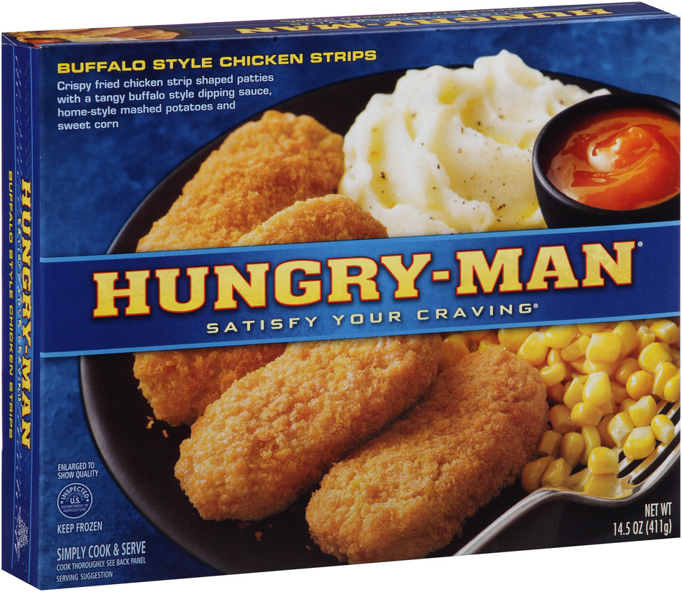 Hungry Man Frozen Dinners
 Trying Hungry Man Frozen Meals — Cluber