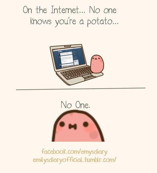 I Am A Potato
 Kawaii potato A potato and Kawaii on Pinterest