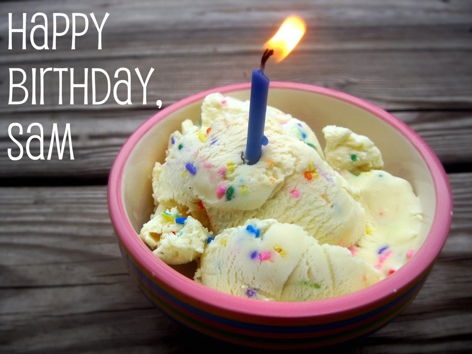 Ice Cream Birthday Cake
 Birthday cake ice cream