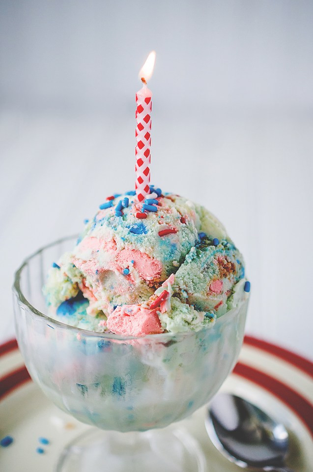 Ice Cream Birthday Cake
 Patriotic Birthday Cake Ice Cream