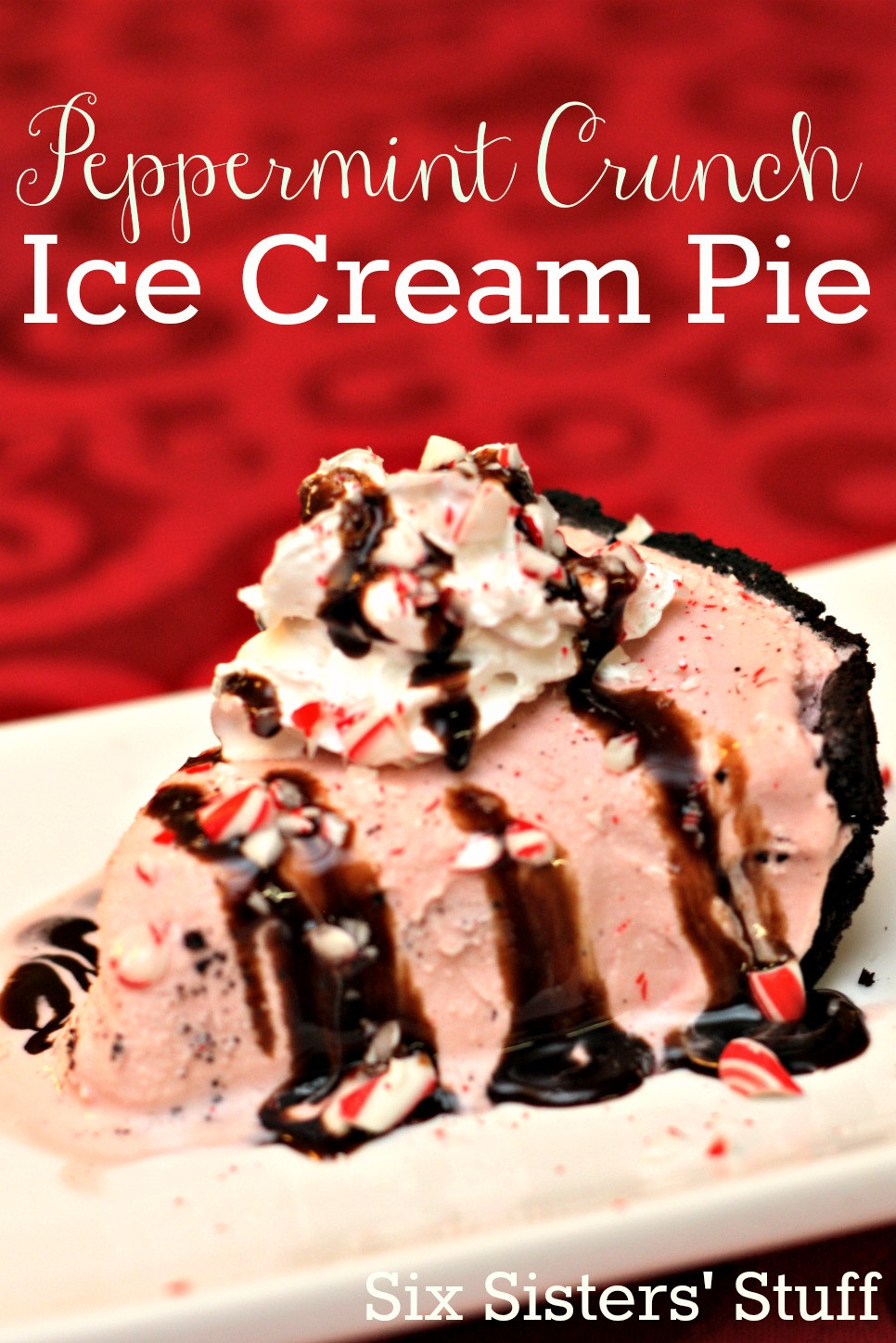 Ice Cream Pie Recipe
 Peppermint Crunch Ice Cream Pie